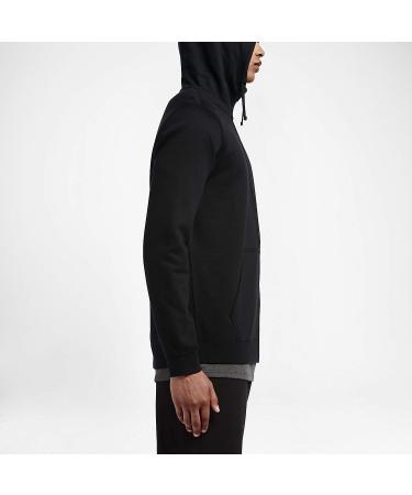 Nike Men's Sportswear Club Full Zip Hoodie - Black/White - Size Large - Buy Online on GoSupps.com