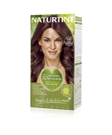 Natureint |Hair color oohne ammoniak |5.50 glossy mahogany |High proportion of natural ingredients170 ml 5.50 glossy mahogany 1 piece (1 Pack)