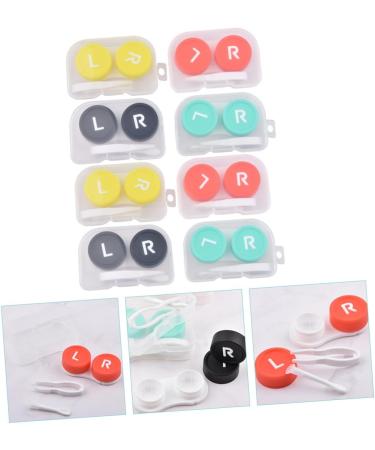 GATUIDA 24-Pack Colored Contact Lens Containers - Practical Case & Holder for Eye Care | International Shipping Available - Buy Online on GoSupps.com