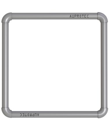 Auprotec feed ring for pond garden pond feed ring for pond fish floating 30cm - 70cm with a holding rope Selection: Fish feed ring square 30cm gray 30 cm