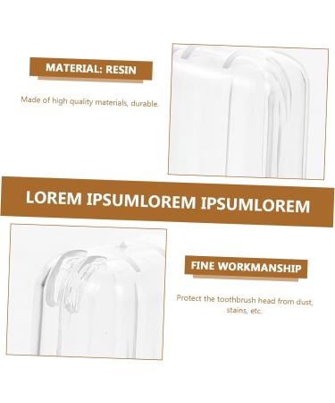 Beavorty 20-Pack Travel Toothbrush Covers | Dust Protection & Hygiene Shield | Universal Toothbrush Caps - Buy Online on GoSupps.com