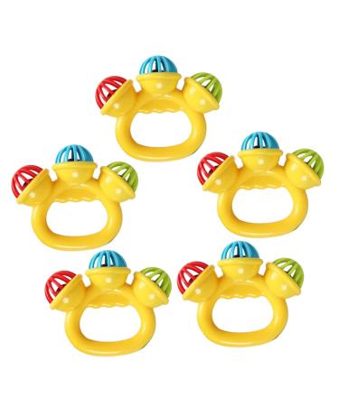 Ibasenice 15 STK Hand Bell Baby Toys - Soothing & Gripping Plastic Toys for Newborns - International Shipping Available - Buy Online on GoSupps.com