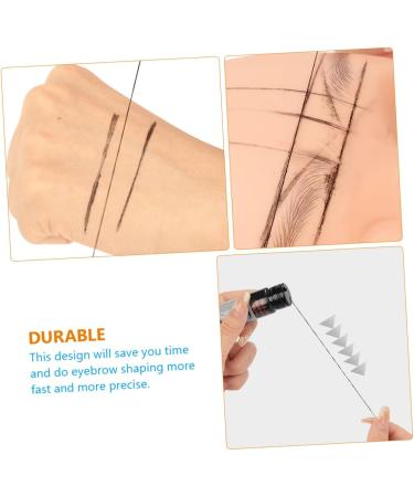 Housoutil Eyebrow Ink Black Line Professional Eyebrow Line Measuring Tool Eyebrow Measure Tool String Bottled - Buy Online on GoSupps.com