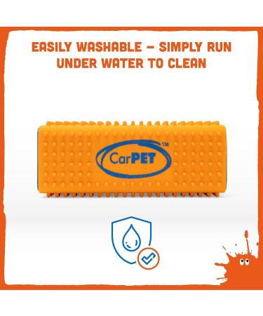 CarPET Pet Hair Remover for Home & Car Interior - Lifts & Removes Pet Hair Instantly - Works on All Animals - Orange - Buy Online on GoSupps.com