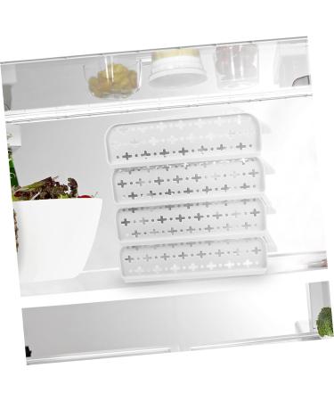 SHOWERORO White Stand Box 30 White Shelf Eggs Egg Stacker for Counter Refrigerator Crisper Organizer Egg Rack Tray Storage As Shown 28*21.5*28 - Buy Online on GoSupps.com