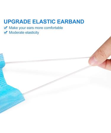Brightt ASTM Level 3 Face Masks - 4 Ply Disposable Made in USA 50 Packs Elastic Ear Loops for Adults - International Shipping Available - Buy Online on GoSupps.com
