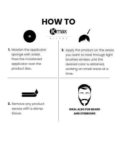 Kmax Shader Hair Concealer - Black | Thickening Solution for Fuller Hair - Shop Internationally - Buy Online on GoSupps.com
