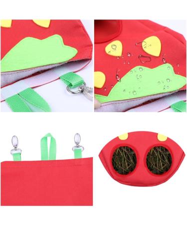 Rabbit Hay Feeder Bag Rabbit Hay Holder Small Animals Hay Feeder Bag Hanging Feeding Storage Guinea Pig Hay Feeder Bag Rabbit Feeder Fabric Bag for Bunny Hamster Guinea Pig - Buy Online on GoSupps.com