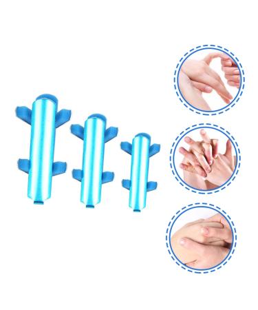 FRCOLOR 3pcs Finger Splint & Thumb Brace - Metal Support & Protectors for Finger Dislocation & Casting - Aluminum Alloy Finger Sleeves - Buy Online on GoSupps.com