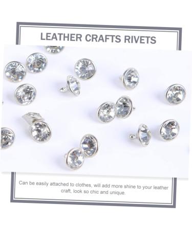 COHEALI 800 Sets Diamond Stud Rivets Crystal Decor Scrapbook Accessories Luggage Leather Parts Rivet - Buy Online on GoSupps.com