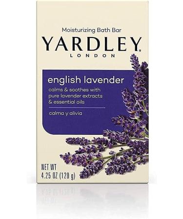 Buy Yardley Bath Bars English Lavender 8oz - International Shipping Available - Soothing Lavender Scent for Relaxation - Buy Online on GoSupps.com