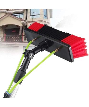 Photovoltaic Panel Cleaning Window Clean Water Fed Telescopic Brush Extendable Cleaner Conservatory Roof Cleaning Tools Pole Brush Head (Color : 12m Rod Size : 30Cm Brush Head) 12m Rod 30Cm Brush Head