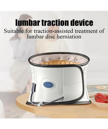 Waist Air Traction Belt | Lower Back Pain Relief Device with 17 Air Columns | Sciatica & Herniated Disc Support - Buy Online on GoSupps.com