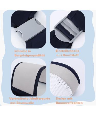 Buy Breathable Baby Carrier Clip | Adjustable Koala Sling Gray | 3D Mesh Tag Bag | Breathable Network Green - International Shipping Available - Buy Online on GoSupps.com