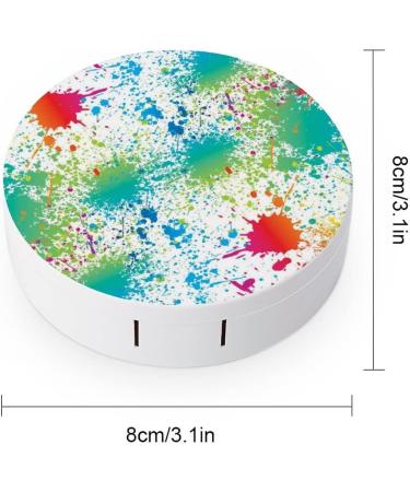 Buy Bagea-Ka Funny Paint Drop Contact Lens Case Kit - Colorful Eye Care Box with Mirror Tweezers & Solution for Travel & Home - Buy Online on GoSupps.com