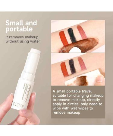 Makeup Cleansing Balm - Cleansing Makeup Remover Stick 7g Portable Makeup Accessories for Travel Gentle Safe Facial Makeup Remover Oil-Melting Oil Shakven - Buy Online on GoSupps.com