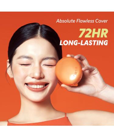  *Mini Size* TIRTIR Mask Fit Ai Filter Cushion Foundation | AI-Like Semi-Matte Finish - Up to 72-Hour Medium to Full Coverage Korean BB Cushion Make up Beauty #23N Sand 0.15 Fl Oz - Buy Online on GoSupps.com