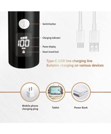 KEDA Electric Shaver - Waterproof Men s Head Shaver & Hair Clippers Grooming Kit Cordless Bald Razor with LED Screen & USB Charging - Buy Online on GoSupps.com
