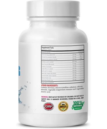 Natural Complex - WATER AWAY | Herbal Diuretic Supplement for Fluid Balance & Management - 60 Caps - Buy Online on GoSupps.com