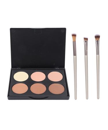 Shop 6-Color Matte Eyeshadow Palette | Professional Makeup Kit with Brushes & Bag - International Shipping Available - Buy Online on GoSupps.com