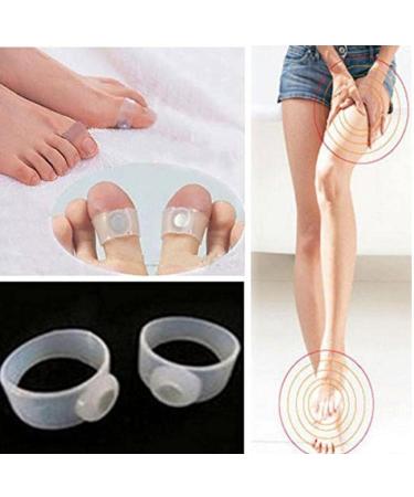 Buy Tossper Silicone Magnetic Toe Ring Enhance Weight Loss & Metabolism | International Shipping Available - Buy Online on GoSupps.com