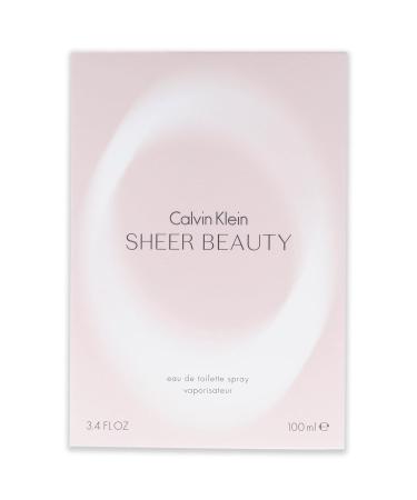 Calvin Klein Sheer Beauty Eau De Toilette Spray for Women 3.4 Ounce - Buy Online on GoSupps.com