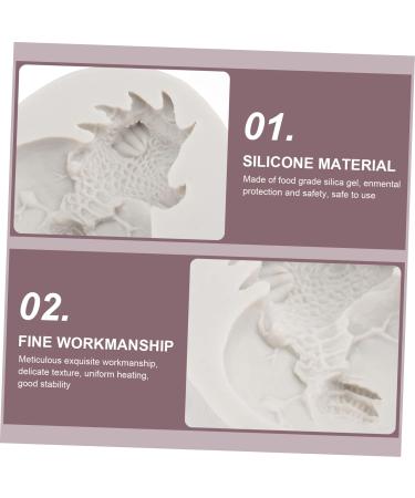 Tofficu 2pcs Silicone Soap Mold Easter Egg Mould Easter Soap Mold Easter Mousse Dragon Candy Mold Easter Fondant Dragon Egg Candy Clay Mold Silicone Molds Chocolate Mould White Cake Crayon - Buy Online on GoSupps.com