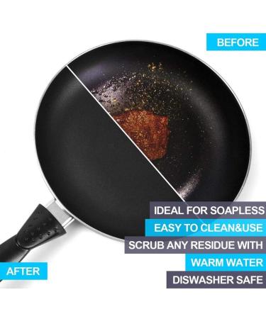 Cast Iron Cleaner Cast Iron Skillet Cleaner Chainmail Stainless Steel 316L Pot Cookware Chainmail Scrubber Skillet Scraper 1Pc Silver - Buy Online on GoSupps.com