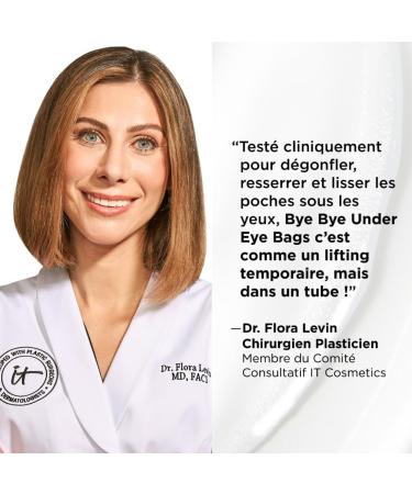 IT Cosmetics Traitement Yeux Anti-Poches Bye Bye Under Eye Bags D gonfle Resserre & Lifte les Poches Convient aux Peaux Sensibles 15 ml - Buy Online on GoSupps.com