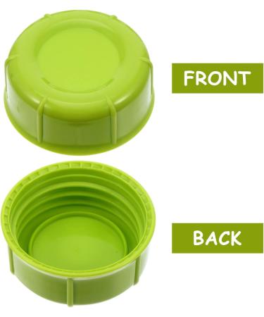 BESTonZON 10pcs Baby Bottle Seal Cap Infant Bottles Replacement Feeding Bottle Cap for Travel Breastfeeding Bottles Breast Milk Bottles Anti Caps Kit Screw-in Food Grade Pp Mother Travel Cap Green 4.3x4.3x1.5cm - Buy Online on GoSupps.com