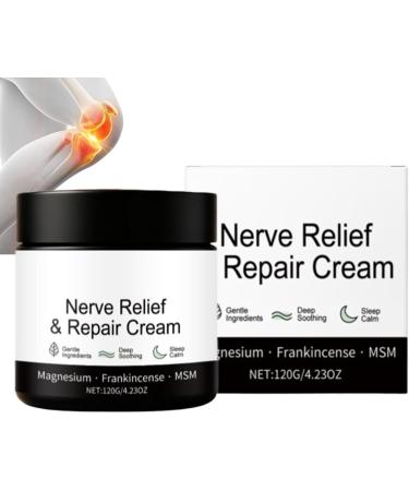 Soothing Nerve Balm - Moisturizing Repair Balm 120g | Natural and Organic Cream - for Feet Hands Legs Arms Lower Back Neck Men and Women - Buy Online on GoSupps.com