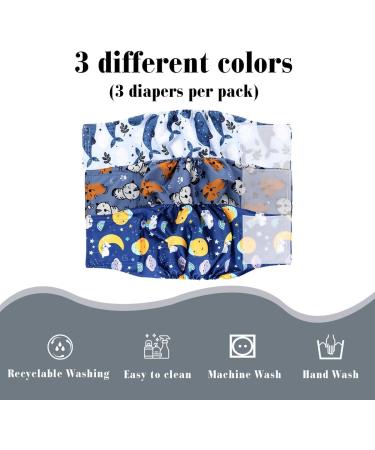 Hi Sprout Reusable Male Dog Diapers - Washable & Durable Belly Wraps (3 Pack) | XL Size - Ideal for Comfort & Absorbency - Buy Online on GoSupps.com