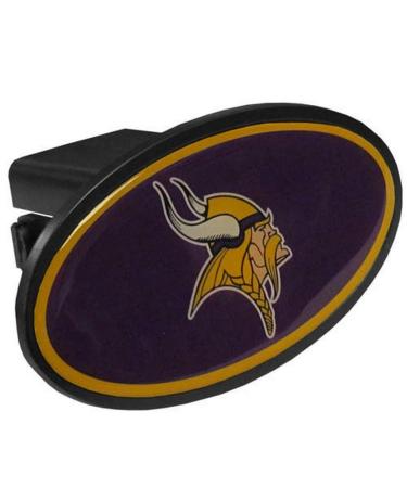 NFL Minnesota Vikings Plastic Logo Hitch Cover, Class III