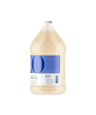 Organic French Lavender Shower Gel Refill - 1 Gallon (128 Fl Oz) | Plant-Based Skin Cleanser with Pure Essential Oils - Buy Online on GoSupps.com
