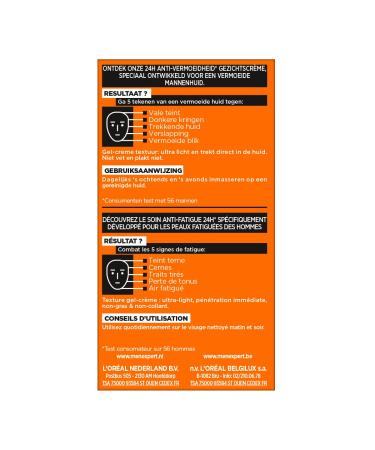 L'Oreal Men Expert Hydra Energetic Anti-Fatigue Moisturizing Lotion 1.6oz - Buy Online on GoSupps.com