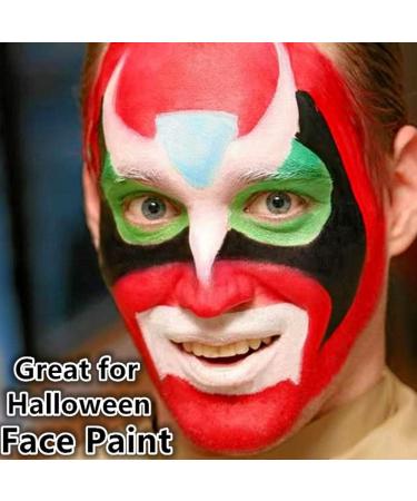 Mysense Red Cream Face Body Paint 2 OZ - Water Based Makeup for Adults Raven Cosplay, SFX Costumes, Festivals & Halloween - Buy Online on GoSupps.com