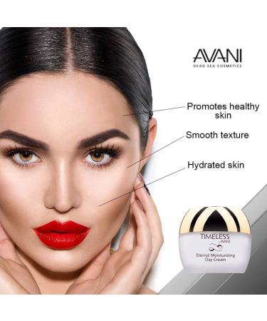 Avani Timeless Eternal Moisturizing Day Cream - Collagen Caviar & Vitamin E - Smooths Wrinkles & Refreshes Skin - 1.7 fl. oz - Buy Online on GoSupps.com