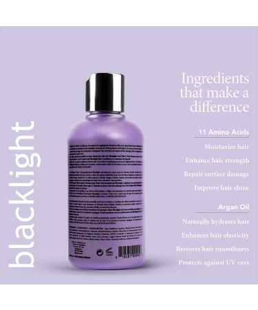 Oligo Blacklight Violet Conditioner (8.5 oz.) - Anti Yellow Toner for Bleached Blonde Hair | Color Protection for White & Natural Blondes | Vegan-Friendly - Buy Online on GoSupps.com