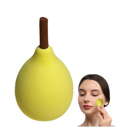 Cute Makeup Sponge Egg | Soft Beauty Sponge Makeup Sponge Multi-Purpose Cosmetics Sponge Makeup Blender for Beginners Beauty Lovers Women Pear shaped beauty egg