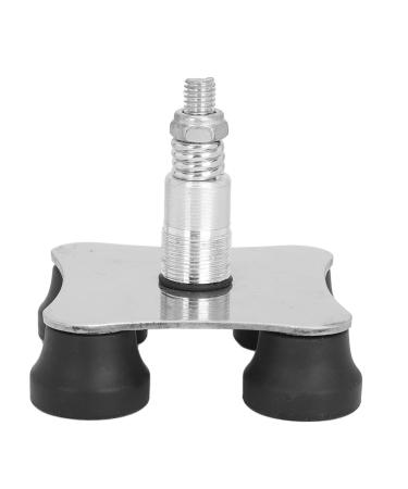 Metal Cane Tip Metal Walking Stick Base Aluminum Alloy Easy to Install 4 Pronged 19MM Dia Self Standing for Disabled