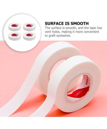 Beavorty 6Rolls eyelash tape lash tech accessories Women Lashes Tape adhesive lash tapes Under Eye tape Adhesive Fabric lash Tap eye beauty tools Polyolefin film Eye patch white sensitive 5x1.2cm White - Buy Online on GoSupps.com