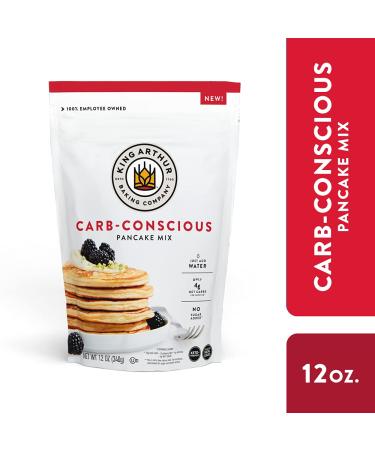 King Arthur Flour Carb-Conscious Pancake Mix - 12 oz (340 g) | Low Carb Pancakes - Buy Online on GoSupps.com