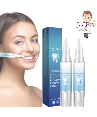 2024 New Neslemy Gum Therapy Gel Neslemy Gum Shield Therapy Gel Gum Shield Therapy Gel for Gum Health (2pack)