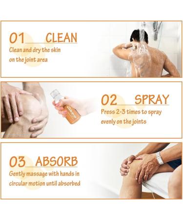 HOPASRISEE Body Therapy Bee Venom Joint & Bone Therapy Spray - Bee Venom Serum Spray Provides for Back Neck Hands Feet (1pcs) - Buy Online on GoSupps.com