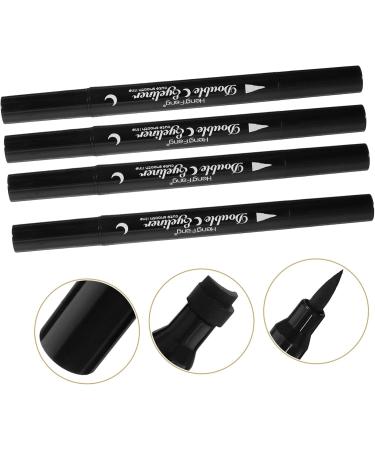VINTORKY 4pcs Liquid Eye Liner Waterproof Makeup Eyeliner Stamp Abs Makeup Pencils for Eyes Black - Buy Online on GoSupps.com