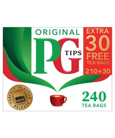 Buy PG Tips Black Tea - 240 Pieces | Premium Quality Fast International Shipping - Buy Online on GoSupps.com