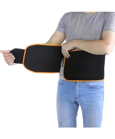 Vitdipy Durable Fitness Belt for Gym | Adjustable Back Support for Running Gymnastics & Dance - Orange M - Buy Online on GoSupps.com