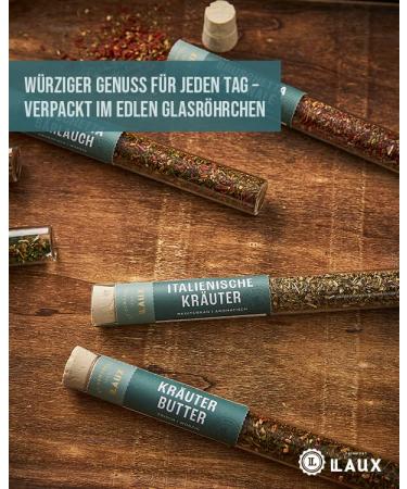 Laux German Snack Gift Box - 5 Premium Spices - High-Quality Ingredients - Perfect Gifts for Men & Women - Father's Day Spices Set - Buy Online on GoSupps.com