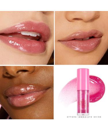 Buy Jelly Cooling Hydrating Lip Oil - Plumping Non-Sticky Gloss Vegan & Cruelty-Free Nourishing Care in Ice Blue - International Shipping Available - Buy Online on GoSupps.com