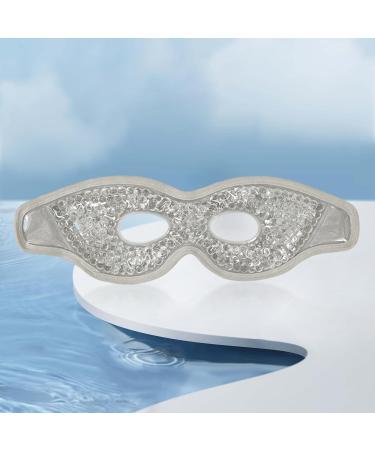 Perfk Cooling Gel Eye Mask - Reusable Hot & Cold Compress Pads for Sleep - Gray Eyelid Cooling Mask - Buy Online on GoSupps.com